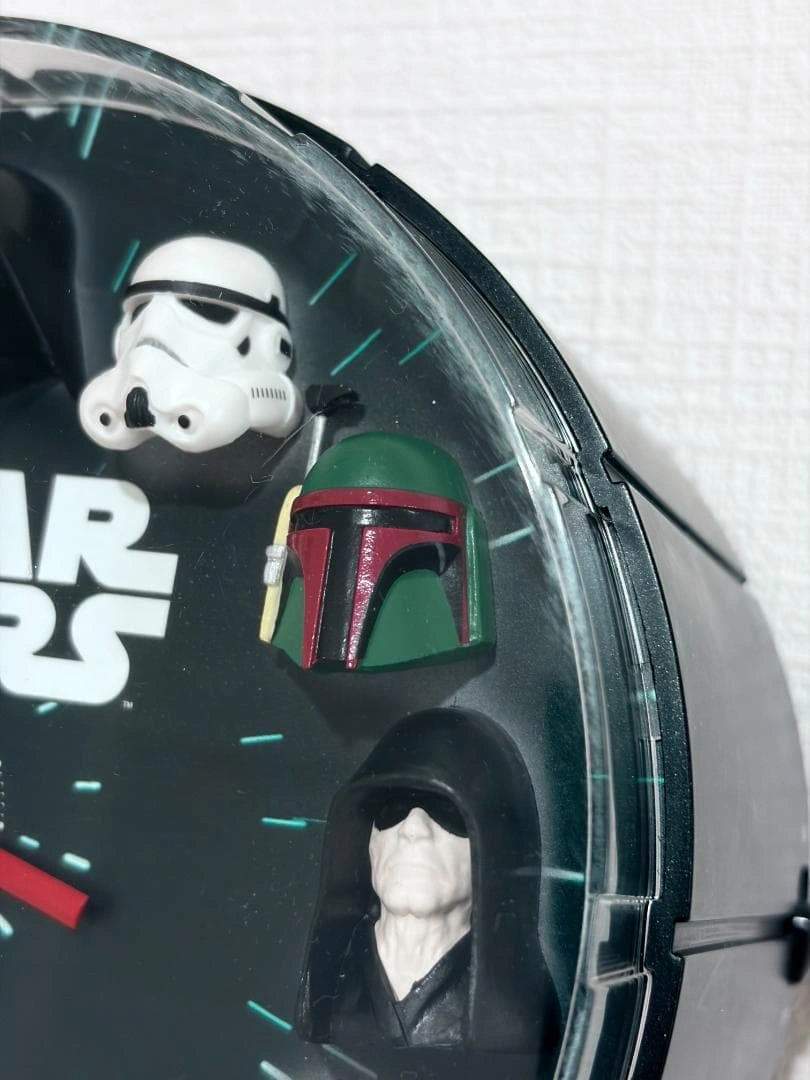 【生産終了品】スターウォーズ立体フィギュア目覚まし時計 電池付き 一点のみの写真3枚目