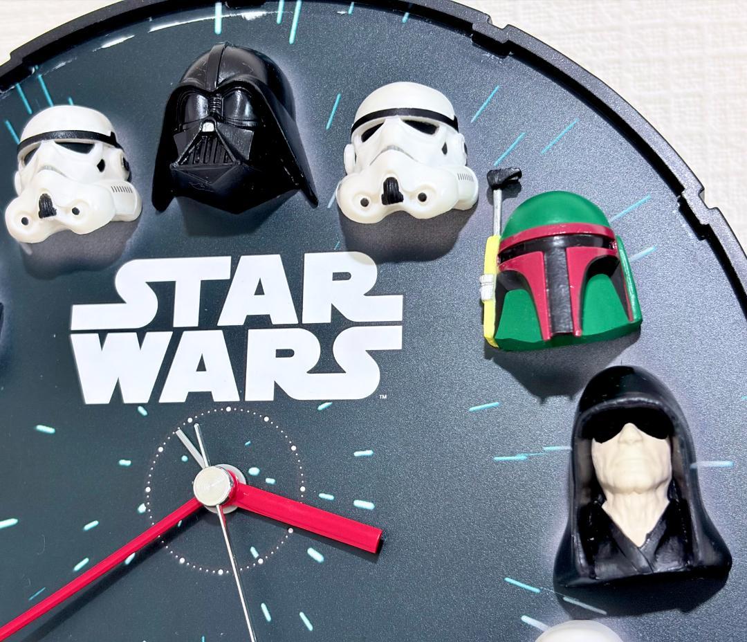 【生産終了品】スターウォーズ立体フィギュア目覚まし時計　電池付き　一点のみの写真5枚目