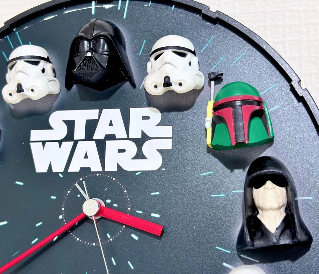 【生産終了品】スターウォーズ立体フィギュア目覚まし時計 電池付き 一点のみの写真5枚目