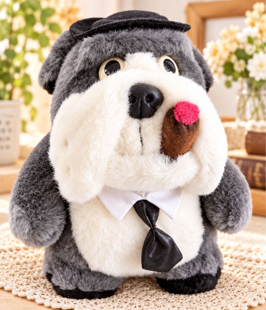 90年代レトロぬいぐるみ ブルカポネ NAKAJIMA シカゴコネクション 犬