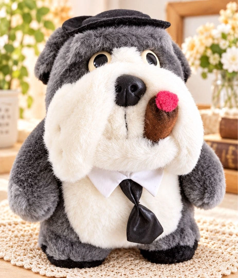 90年代レトロぬいぐるみ ブルカポネ NAKAJIMA シカゴコネクション 犬