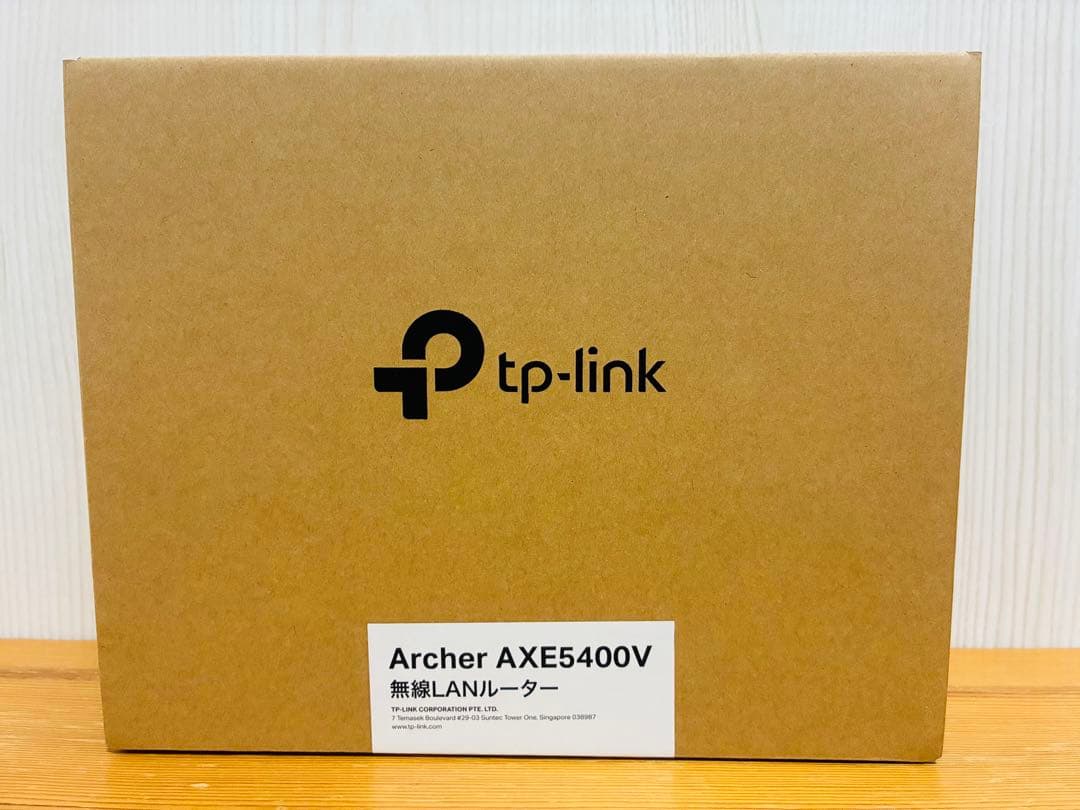 ★美品★ TP-Link Archer AXE5400V 無線 Wi-Fi 6E