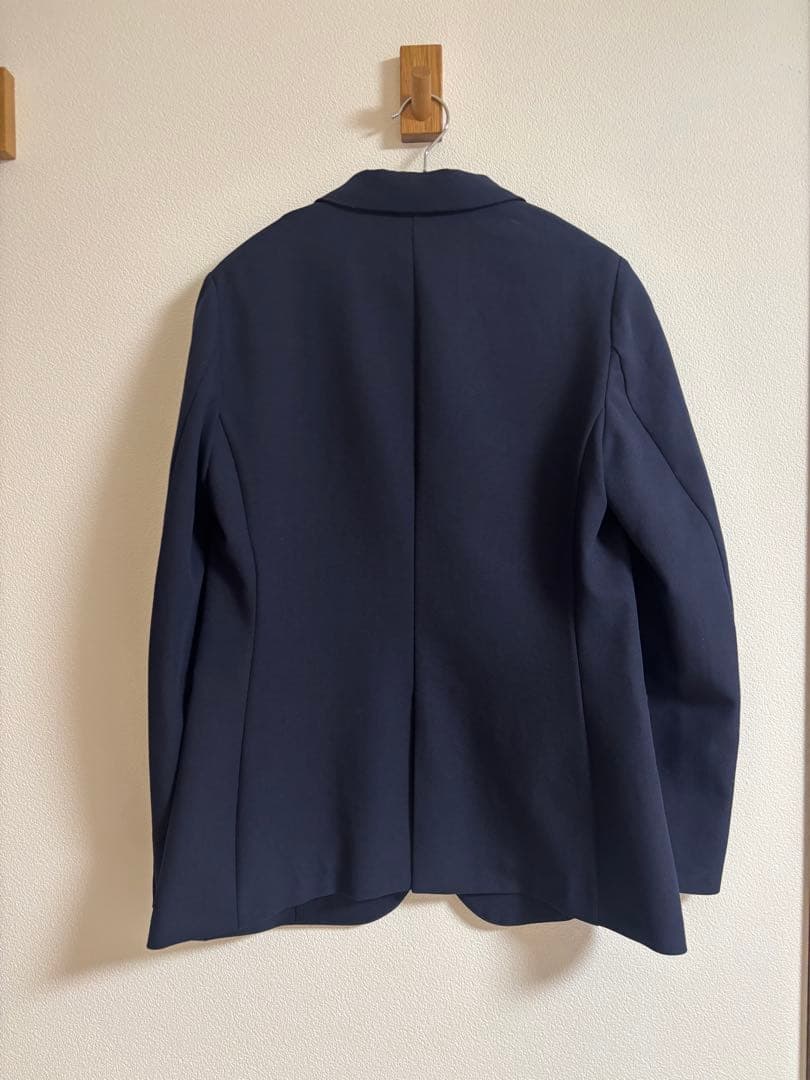 美品　UNIQLO ユニクロ　レディース　感動ジャケット　紺の写真2枚目