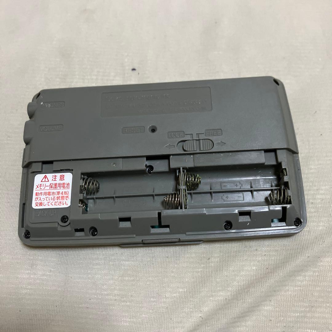 ジャンク品 SII IC Dictionary SD-5200の写真2枚目