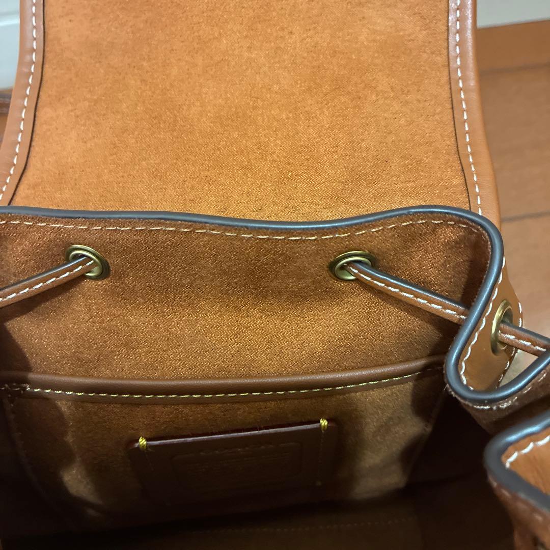 COACH シグネチャー ミニリュック バックパックの写真5枚目