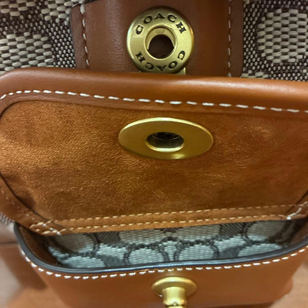 COACH シグネチャー ミニリュック バックパックの写真8枚目