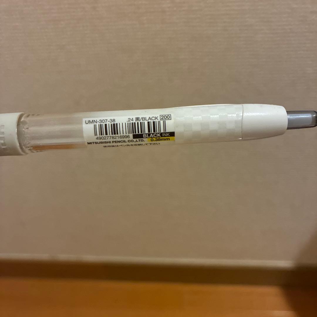 三菱鉛筆 uni-ball Signo 0.38mm 黒 2本セットの写真2枚目