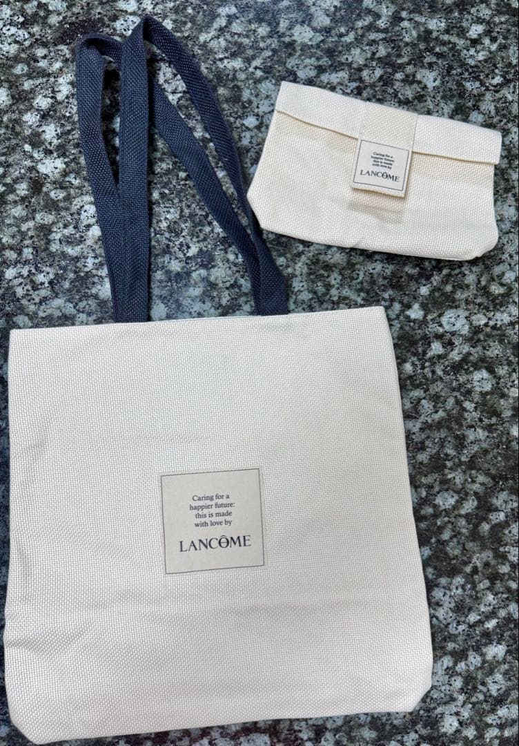 LANCOME アイボリー トートバッグ セット