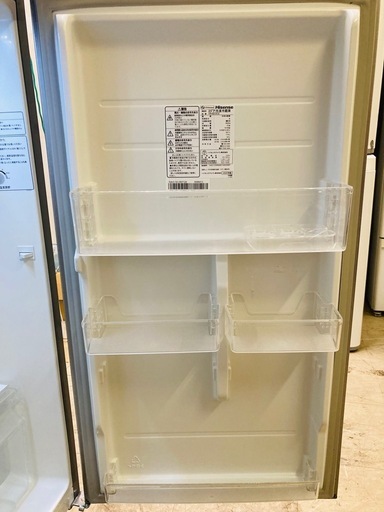 Hisense ハイセンス 2ドア冷凍冷蔵庫 227L HR-B2302の写真5枚目