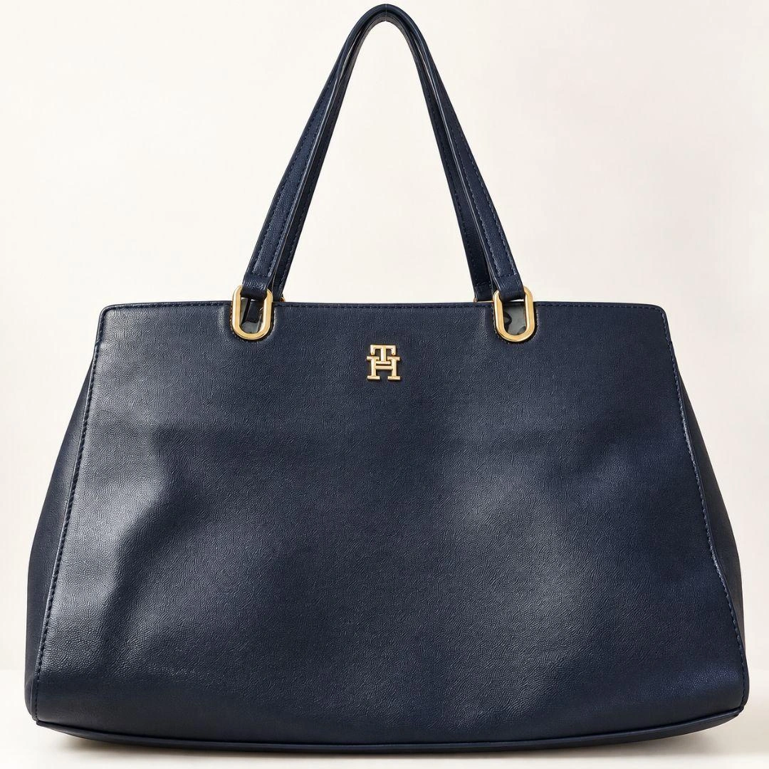 TOMMY HILFIGER ネイビー トートバッグ 通勤 A4