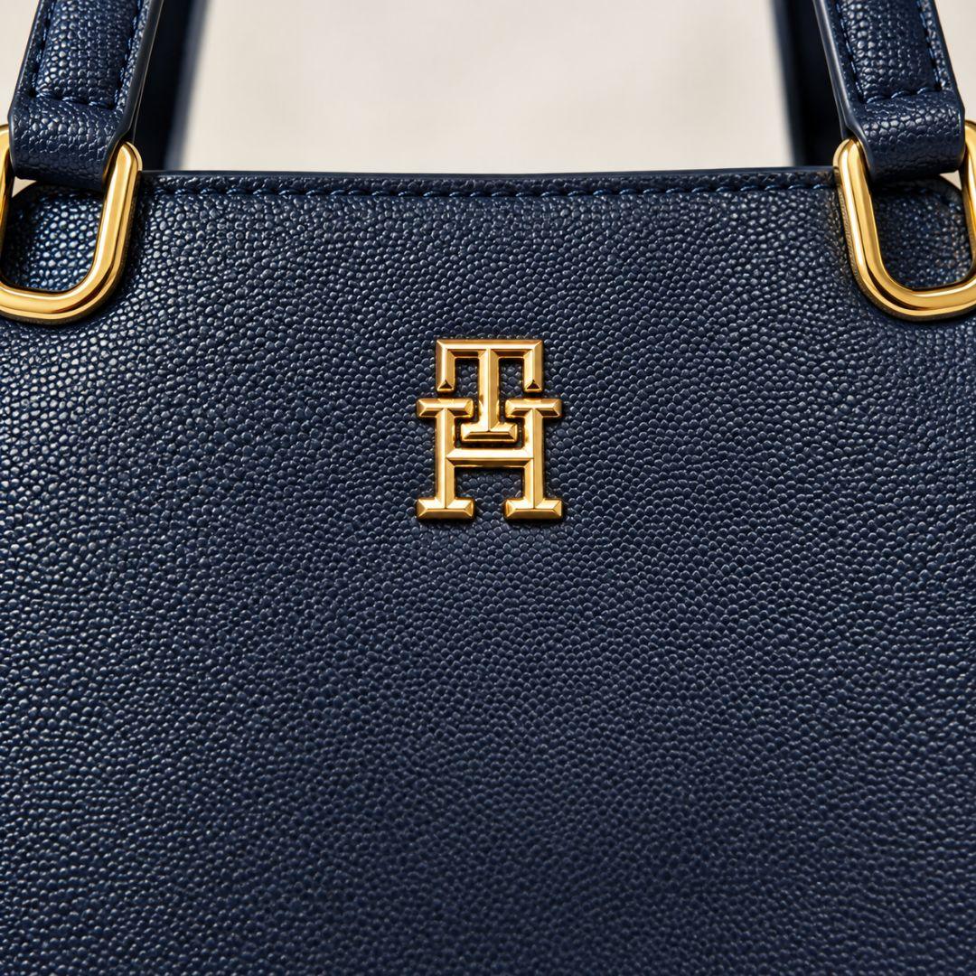 TOMMY HILFIGER ネイビー トートバッグ 通勤 A4の写真4枚目