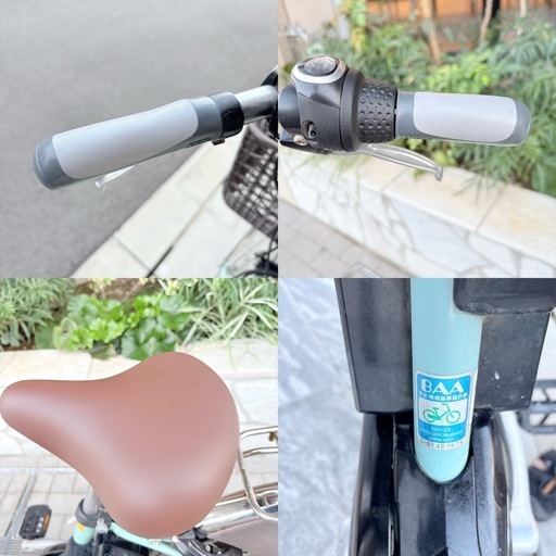 パナソニック 電動アシスト自転車 ビビDX 26インチ 12Ah新型バッテリーの写真5枚目