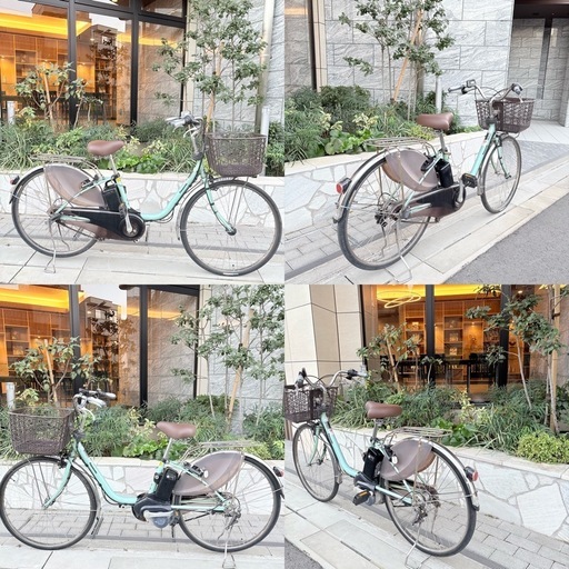 【16Ah新型大容量バッテリー搭載】Panasonic Vivi DX 電動アシスト自転車 ビビ 26インチの写真4枚目