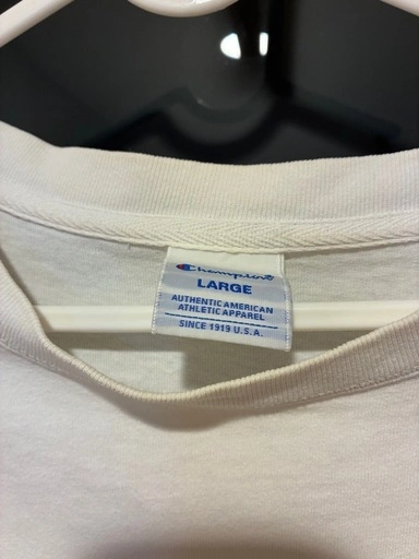 Champion チャンピオン 白Tシャツ L 終売品の写真3枚目