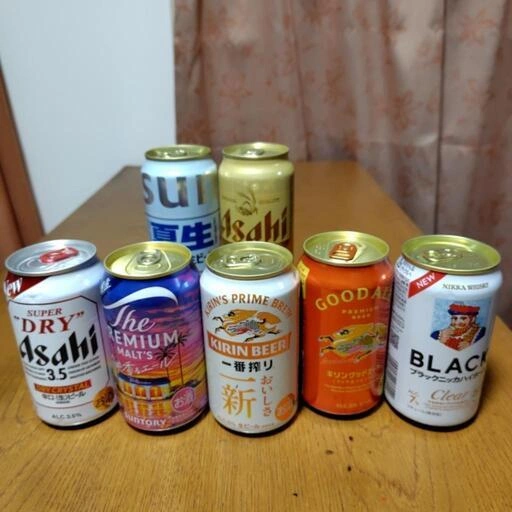 ビールなど7本セット