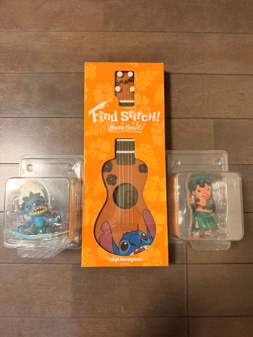 ディズニーランド Find Stitch! ウクレレ＆フィギュアセット