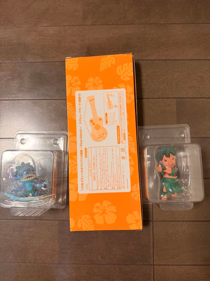 ディズニーランド Find Stitch! ウクレレ＆フィギュアセットの写真2枚目