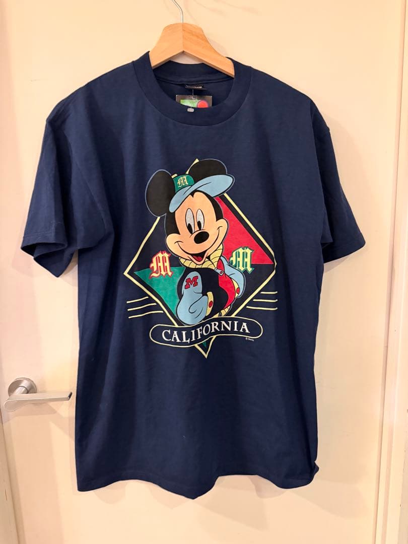 ディズニー 90s ミッキー カルフォルニア Tシャツ