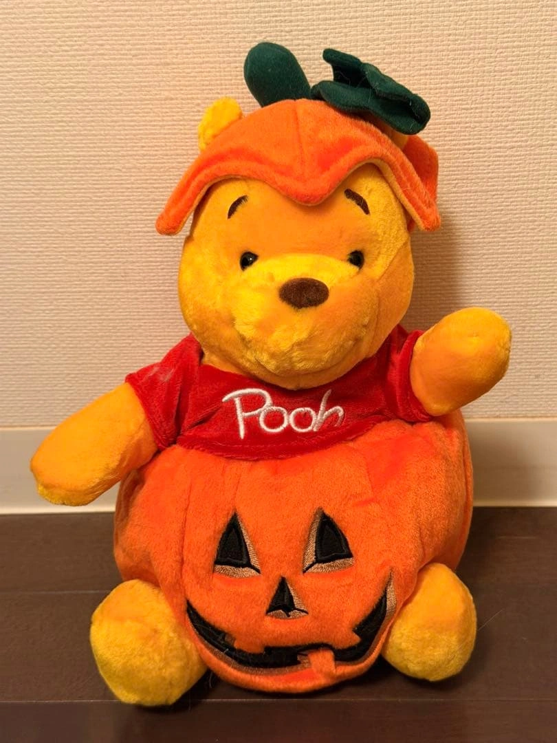 ディズニー くまのプーさん ハロウィン カボチャ ぬいぐるみ