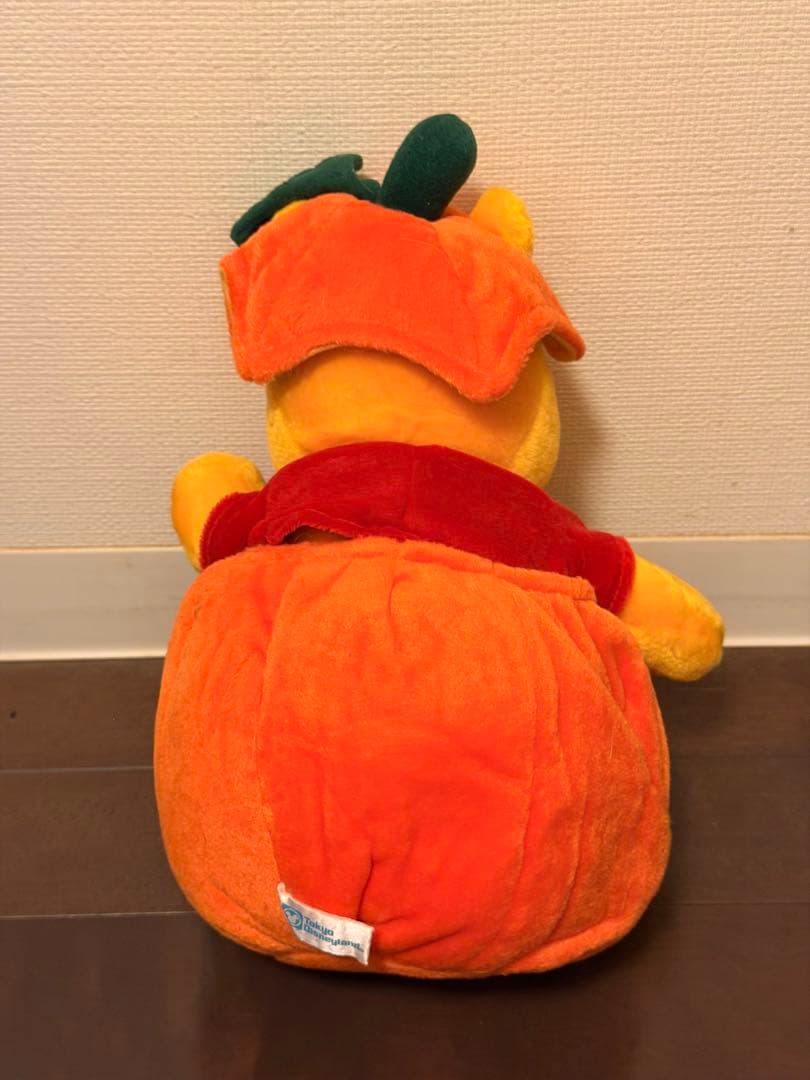 ディズニー くまのプーさん ハロウィン カボチャ ぬいぐるみの写真2枚目