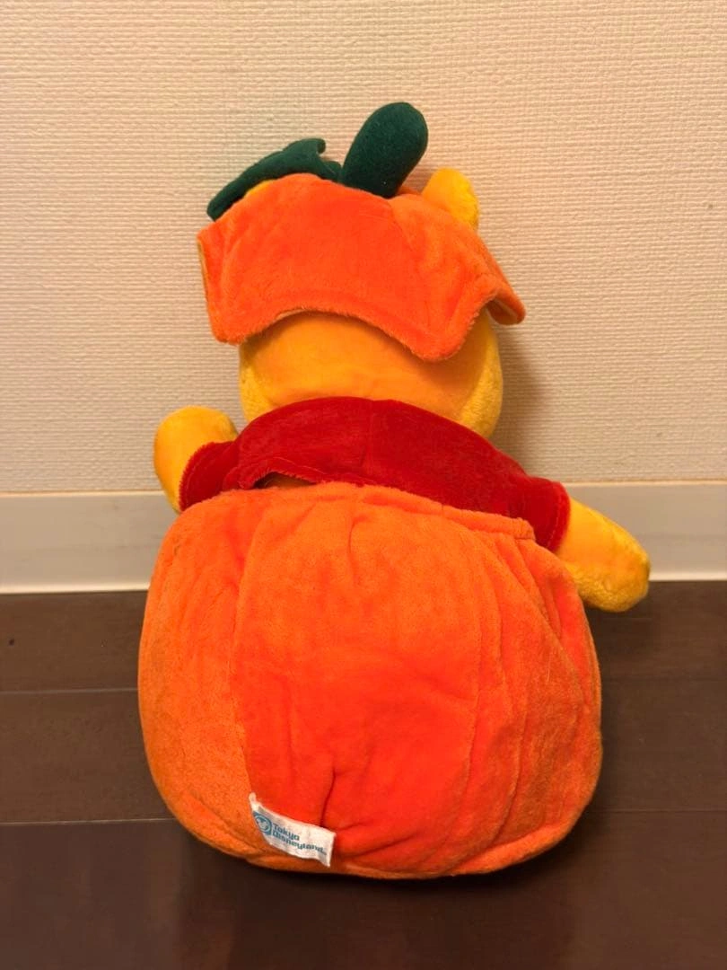 ディズニー くまのプーさん ハロウィン カボチャ ぬいぐるみの写真2枚目