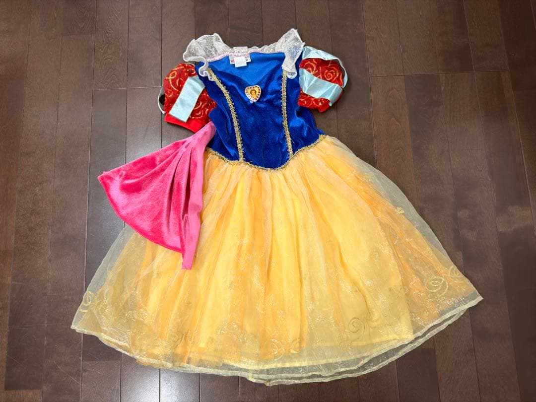 ディズニー 白雪姫 ドレス XS 4/5 衣装