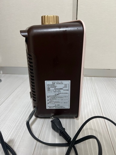 セラミックファンヒーターDA-60P-IVの写真4枚目