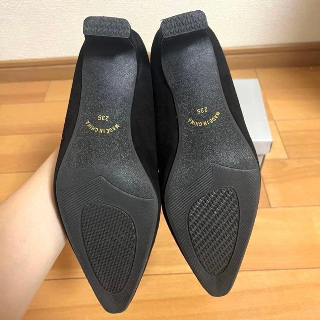 VIVIAN COLLECTION ローファー パンプス ブラック 23.5cmの写真3枚目