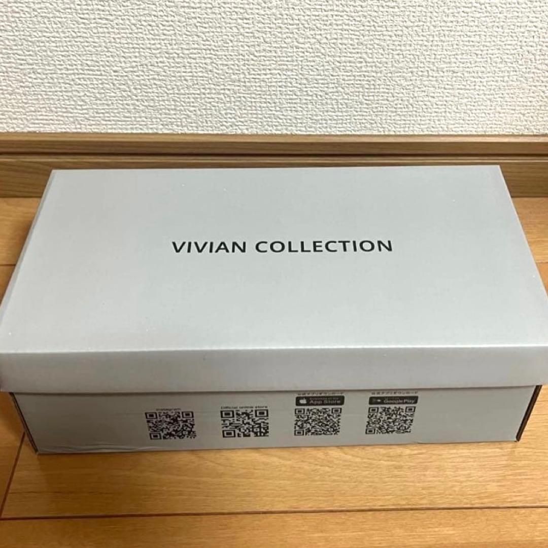 VIVIAN COLLECTION ローファー パンプス ブラック 23.5cmの写真6枚目