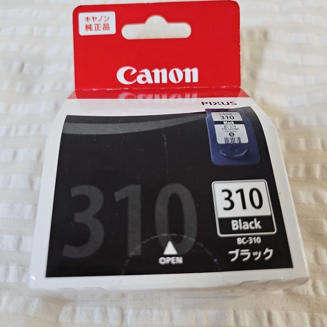Canon 純正インクカートリッジ BC-310 ブラック