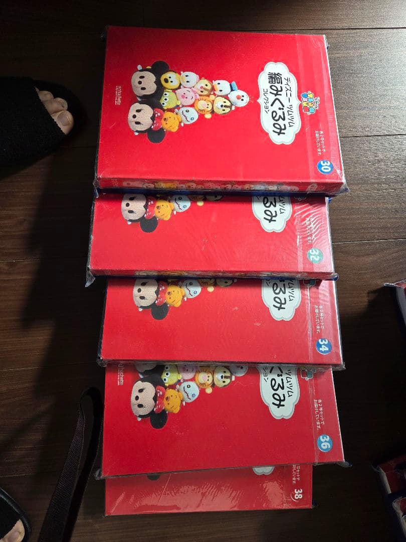ディズニー ツムツム 編みぐるみ コレクション 30 32 34 36 38