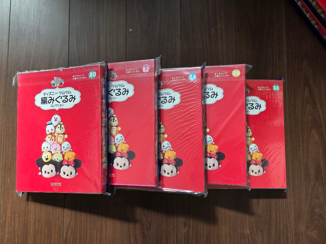 ディズニー ツムツム 編みぐるみ コレクション 80 82 84 86 88