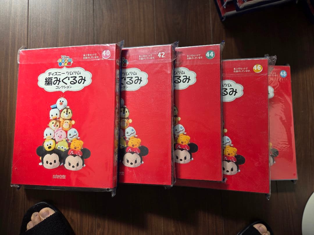 ディズニー ツムツム 編みぐるみ コレクション 40 42 44 46 48