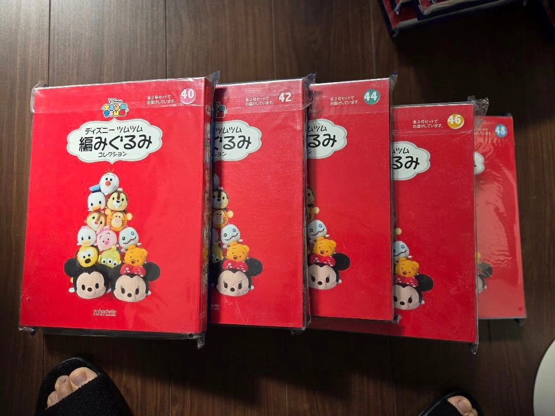 ディズニー ツムツム 編みぐるみ コレクション 40 42 44 46 48
