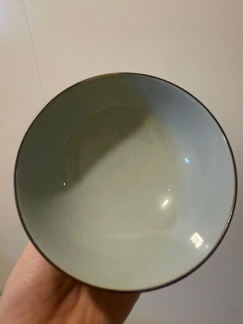 和食器 飯碗 2客セット 染付 花文様 陶器 二つセットの写真2枚目