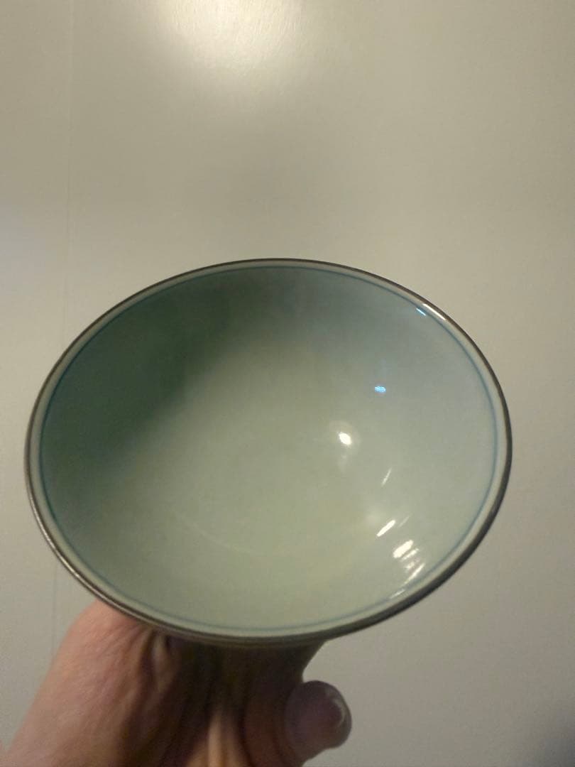 和食器 飯碗 2客セット 染付 花文様 陶器　二つセットの写真4枚目