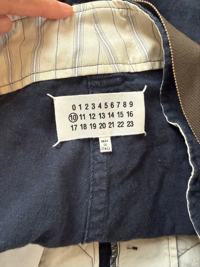 【新品未使用】Maison Margielaマルジェラ リネンショーツ 48の写真3枚目