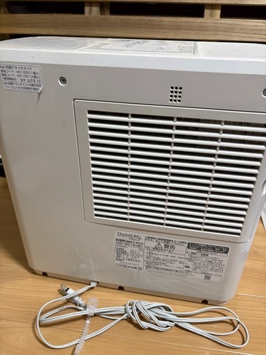 【ダイニチ】ハイブリッド式加湿器 HD-5019 2019年製の写真2枚目