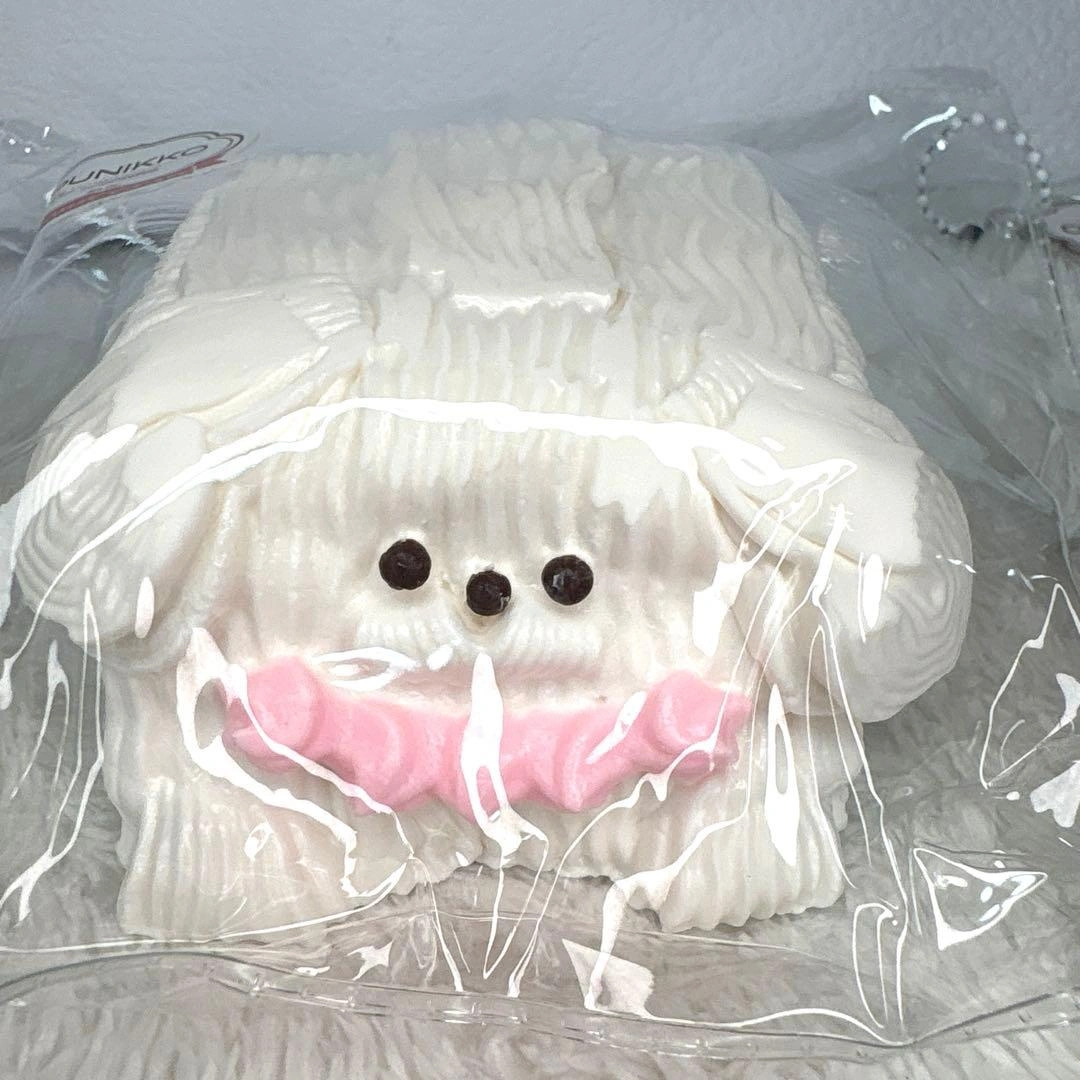 【新品】PUNIKKOプニッコスクイーズ人気クリーム犬メレンゲ ピンキーちゃんの写真7枚目
