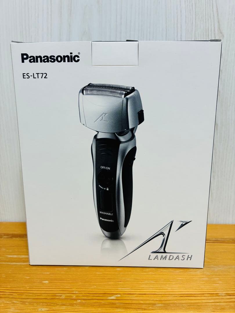 ★美品★ Panasonic ラムダッシュ ES-LT72 洗浄スタンド付きの写真2枚目
