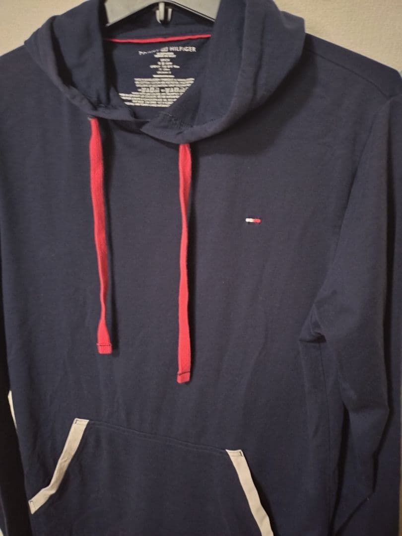 TOMMY HILFIGER トミー長袖パーカー Ｓの写真5枚目