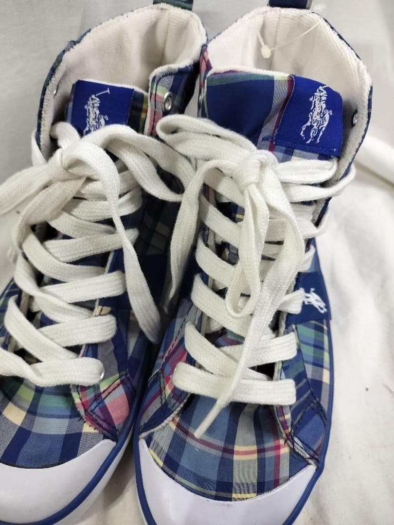 Polo Ralph Lauren ハイカットスニーカー ラルフ23.5cmの写真4枚目