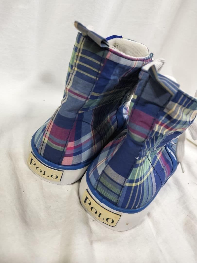 Polo Ralph Lauren ハイカットスニーカー ラルフ23.5cmの写真6枚目