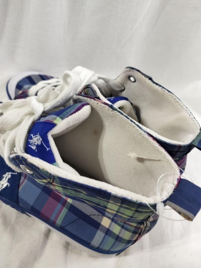 Polo Ralph Lauren ハイカットスニーカー ラルフ23.5cmの写真9枚目