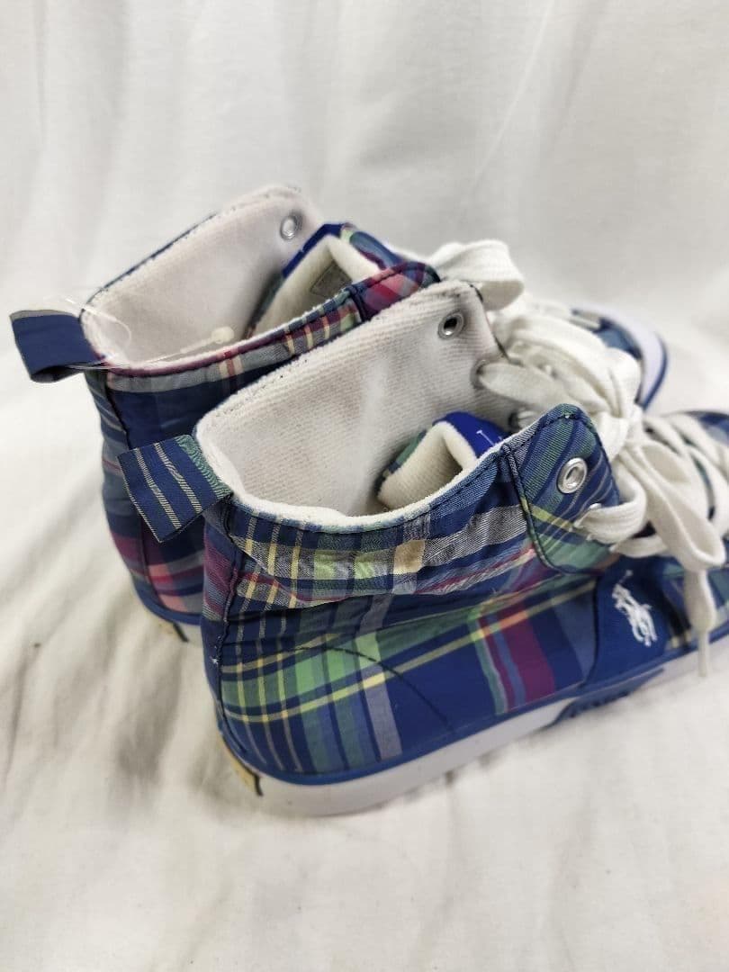Polo Ralph Lauren ハイカットスニーカー ラルフ23.5cmの写真10枚目