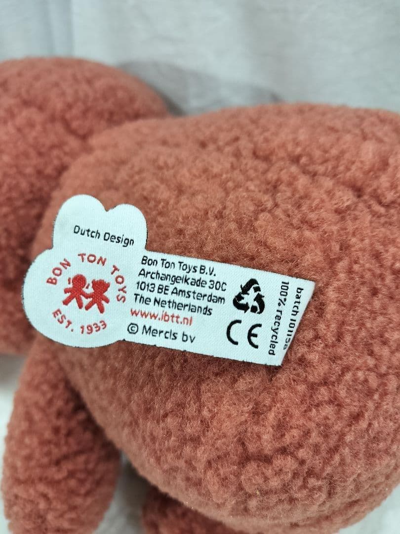 美品★ミッフィーBON TON TOYS miffy 33cmぬいぐるみの写真6枚目