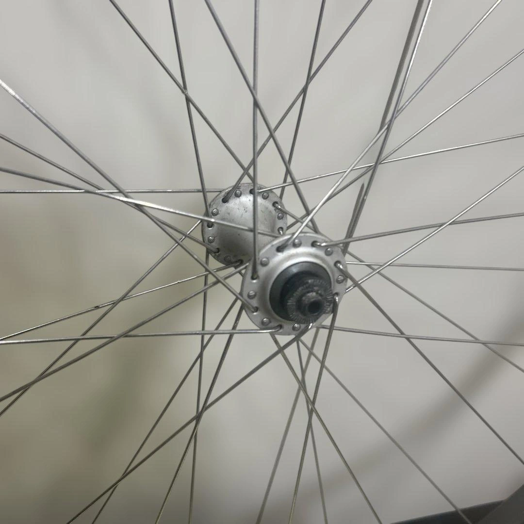 シマノ105 チューブラー 8s 前後の写真10枚目