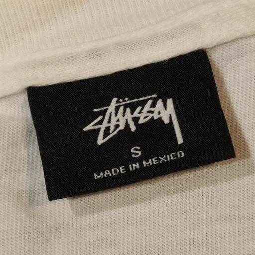 【現地決済4,000円】Stussy Cherry Embroidered White T-shirtの写真2枚目
