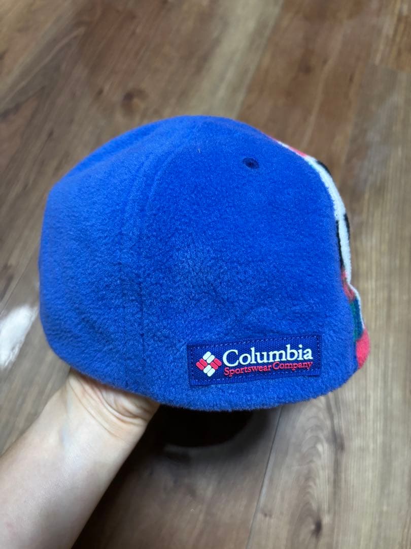(美品) Columbia日本未発売コロンビア フリース ベースボール キャップの写真5枚目