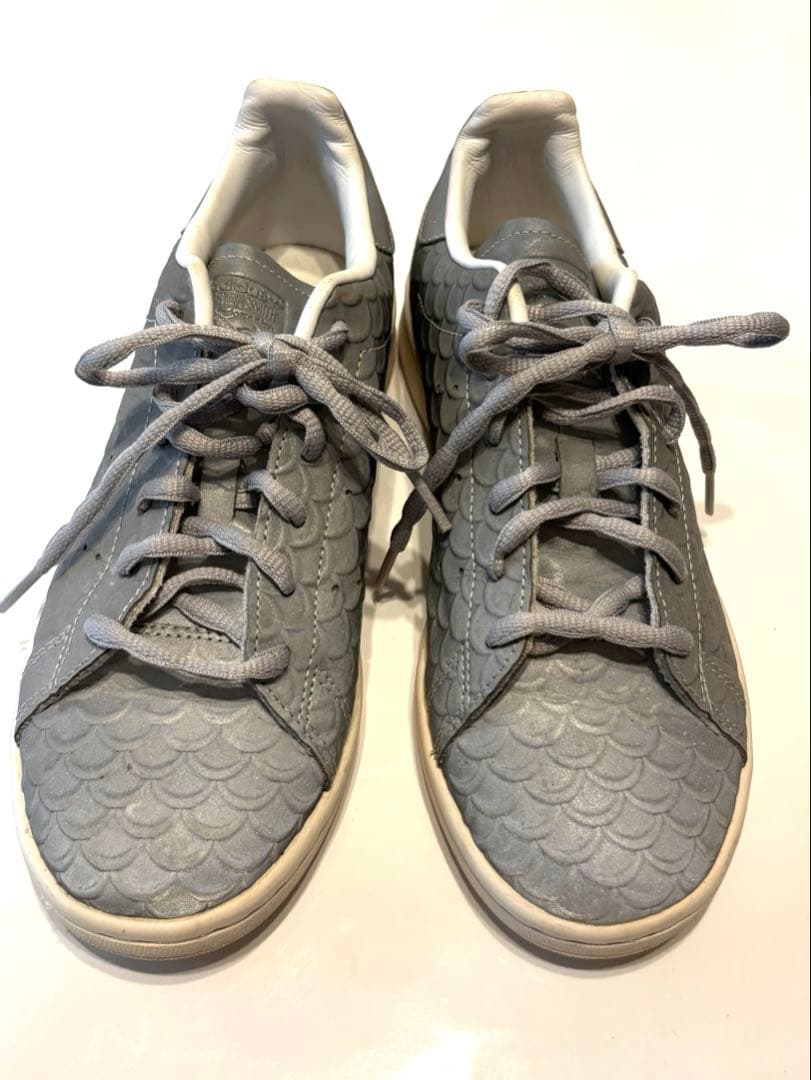 (美品) adidas STAN SMITH スニーカー グレー